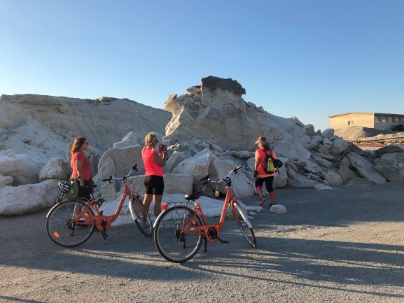 LA PEDALATA ALLE MONTAGNE DI SALE alla Salina di Cervia