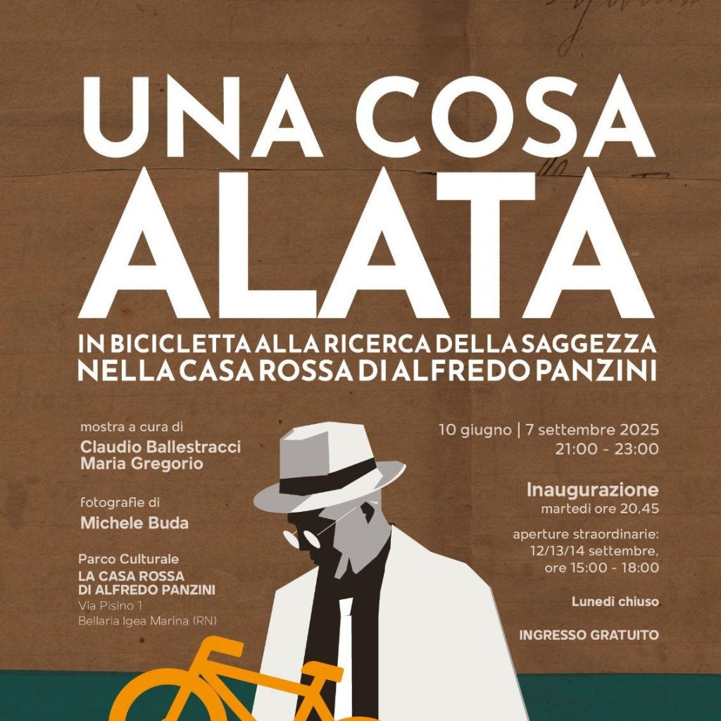 Una cosa alata casa rossa